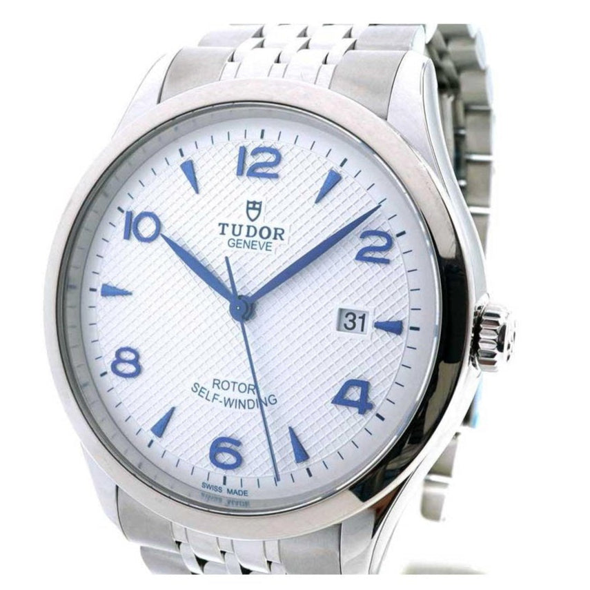 Tudor 1926 Automatic White Dial Silver Steel Strap Watch for Men - M91650-0005 Buy Now By Tudor
