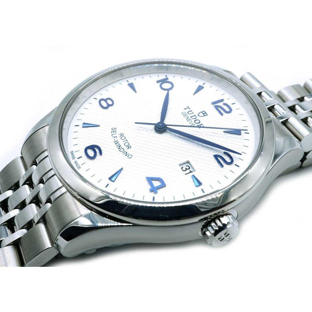 Tudor 1926 Automatic White Dial Silver Steel Strap Watch for Men - M91650-0005 Buy Now By Tudor