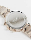 Hugo Boss Flawless White Dial Gold Mesh Bracelet Watch for Women - 1502553 Buy Now By Hugo Boss