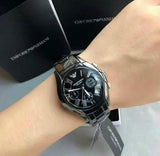 Emporio Armani Black Ceramic Dial Ceramic Strap Watch For Women - AR1401 Buy Now By Emporio Armani
