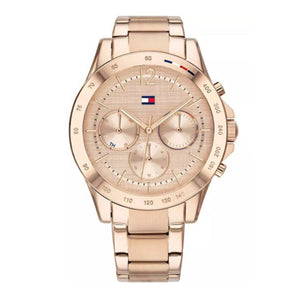 Tommy Hilfiger Haven Chronograph Rose Gold Dial Rose Gold Steel Strap Watch For Women - 1782197 Buy Now By Tommy Hilfiger
