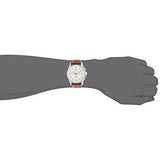 Coach Slim Easton Silver Dial Brown Leather Strap Watch for Women - 14502694 Buy Now By Coach