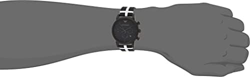 Emporio Armani Classic Black Dial Black Leather Strap Watch For Men - AR1860 Buy Now By Emporio Armani
