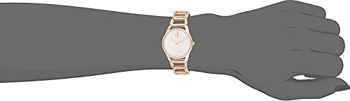 Calvin Klein Stately White Dial Gold Steel Strap Watch for Women - K3G2362W Buy Now By Calvin Klein
