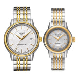 Tissot Carson Automatic Silver Dial Two Tone Steel Strap Watch For Women - T085.207.22.011.00 Buy Now By Tissot