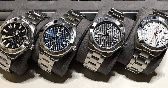 Tag Heuer Aquaracer Automatic White Dial Silver Steel Strap Watch for Men - WBD2111.BA0928 Buy Now By Tag Heuer