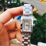 Emporio Armani Classic Diamonds Silver Dial Silver Steel Strap Watch For Women - AR3170 Buy Now By Emporio Armani