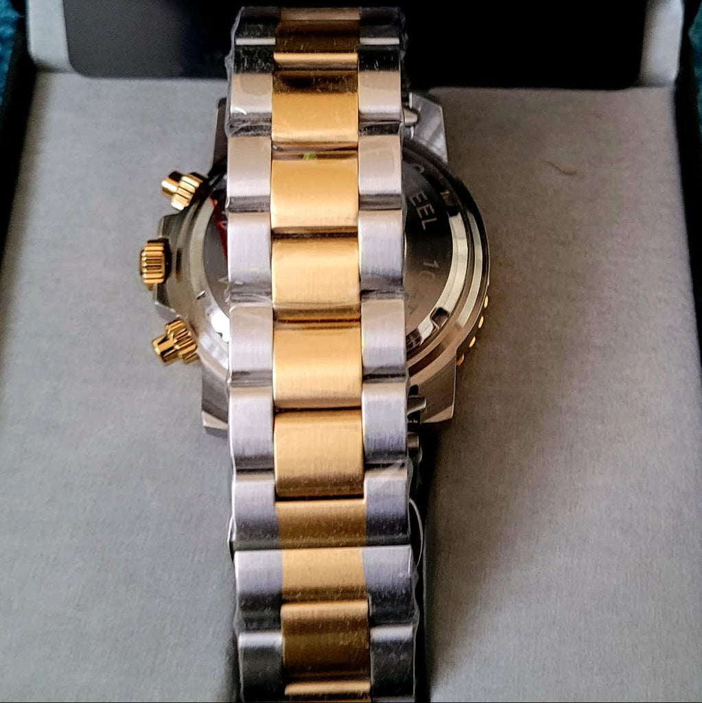 Marc Jacobs Amy Grey Dial Two Tone Steel Strap Watch for Women - MBM8597 Buy Now By Marc Jacobs