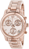 Michael Kors Runway Chronograph Rose Gold Dial Rose Gold Steel Strap Watch for Women - MK5430 Buy Now By Michael Kors