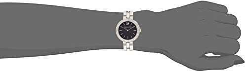 Swarovski Daytime Rhinestone Grey Dial Silver Steel Strap Watch for Women - 5213681 Buy Now By Swarovski