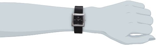 Calvin Klein Mark Black Dial Black Leather Strap Watch for Women - K3R231C1 Buy Now By Calvin Klein