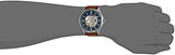 Fossil Forrester Luggage Automatic Skeleton Blue Dial Brown Leather Strap Watch for Men - ME3179 Buy Now By Fossil