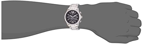 Guess Chronograph Black Dial Silver Steel Strap Watch for Men - W0193G2 Buy Now By Guess