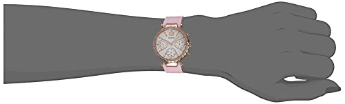 Guess Solstice Diamonds White Dial Pink Rubber Strap Watch For Women - GW0113L4 Buy Now By Guess