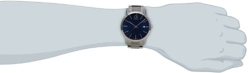Calvin Klein City Blue Dial Silver Steel Strap Watch for Men - K2G2G14N Buy Now By Calvin Klein