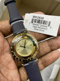 Michael Kors Averi Gold Dial Navy Blue Leather Strap Watch for Women - MK2526 Buy Now By Michael Kors