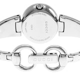 Gucci Guccisima Quartz Black Dial Silver Steel Strap Watch For Women - YA134501 Buy Now By Gucci