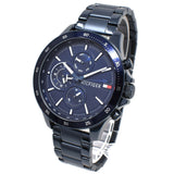 Tommy Hilfiger Bank Quartz Blue Dial Blue Steel Strap Watch for Men - 1791720 Buy Now By Tommy Hilfiger