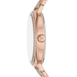 Michael Kors Nia Quartz Rose Gold Dial Rose Gold Steel Strap Watch For Women - MK3990 Buy Now By Michael Kors