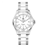 Tag Heuer Aquaracer Quartz White Dial Two Tone Steel Strap Watch Women - WAY131B.BA0914 Buy Now By Tag Heuer