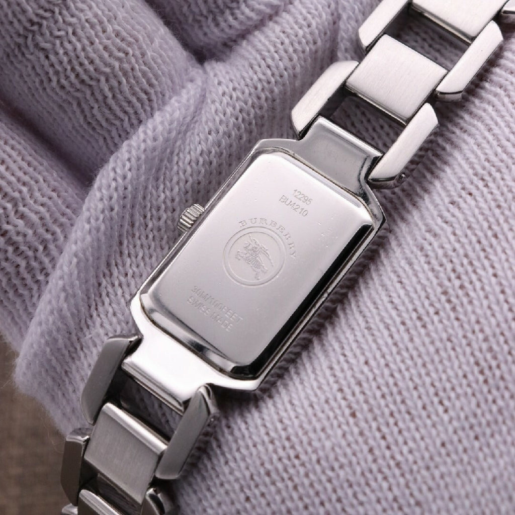Burberry Signature Quartz Black Dial Silver Steel Strap Watch for Women - BU4210 Buy Now By Burberry
