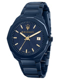Maserati Guilloche Blue Edition 42mm Stainless Steel Watch For Men - R8853141001 Buy Now By Maserati