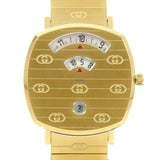 Gucci Grip Yellow Gold Dial Yellow Gold Steel Strap Unisex Watch - YA157403 Buy Now By Gucci