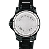 Movado Series 800 Black Dial Black Steel Strap Watch For Men - 2600143 Buy Now By Movado