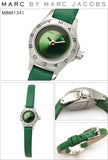 Marc Jacobs Blade Green Dial Green Leather Strap Watch for Women - MBM1341 Buy Now By Marc Jacobs