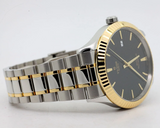 Tudor Style Automatic Black Dial Two Tone Steel Strap Watch for Men - M12713-0005 Buy Now By Tudor