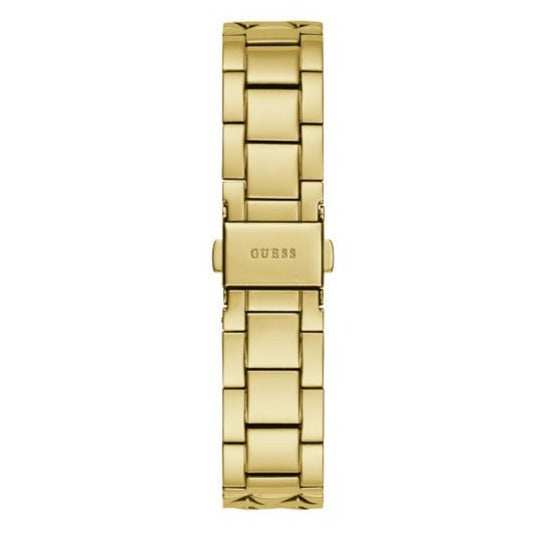 Guess Rumour Quartz Gold Dial Gold Steel Strap Watch For Women - GW0613L2 Buy Now By Guess