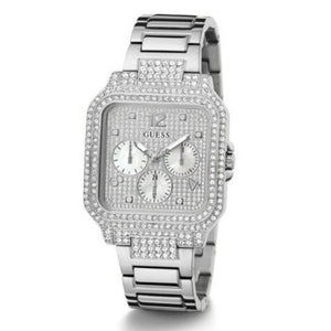 Guess Deco Multifunction Quartz Silver Dial Silver Steel Strap Watch For Women - GW0472L1 Buy Now By Guess