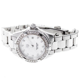 Tag Heuer Aquaracer Diamonds Mother of Pearl White Dial Silver Steel Strap Watch for Women - WBD1415.BA0741 Buy Now By Tag Heuer