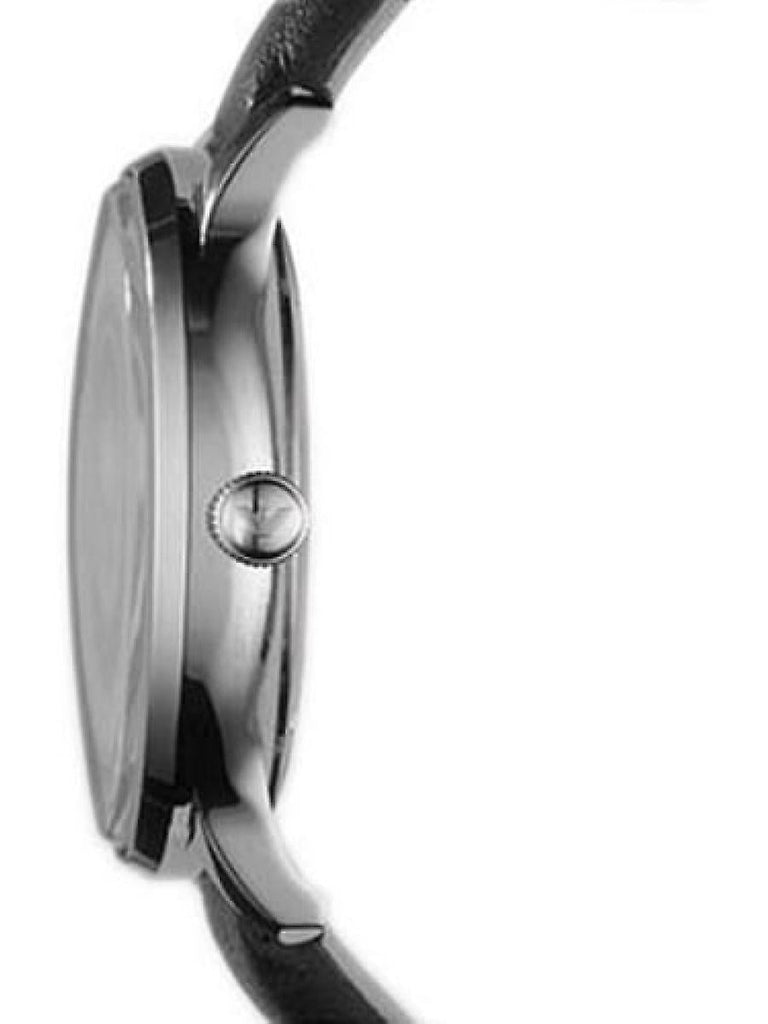 Emporio Armani Classic Quartz Black Dial Black Leather Strap Watch For Women - AR1600 Buy Now By Emporio Armani