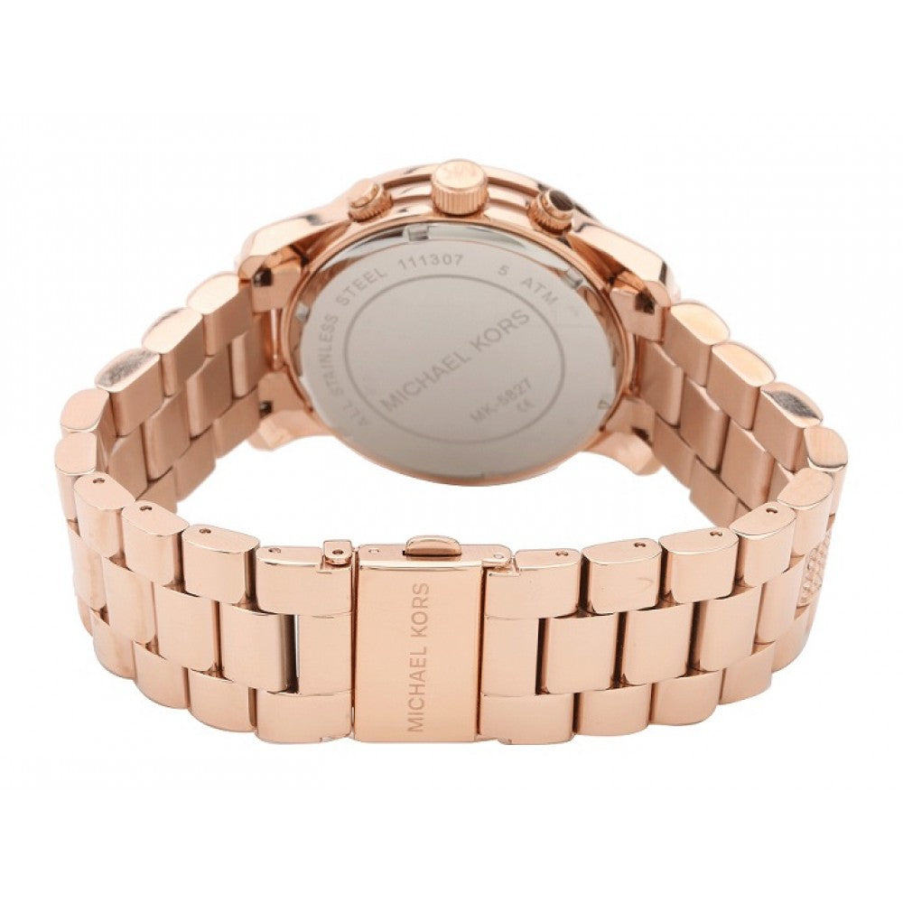 Michael Kors Runway Gold Dial Gold Steel Strap Watch for Women - MK5827 Buy Now By Michael Kors