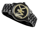 Michael Kors Runway Black Dial Black Steel Strap Watch for Women - MK6057 Buy Now By Michael Kors