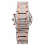 Emporio Armani Renato Chronograph Blue Dial Two Tone Steel Strap Watch For Men - AR80025 Buy Now By Emporio Armani