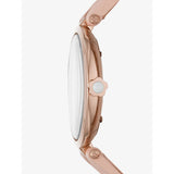 Emporio Armani Arianna Mother of Pearl Dial Pink Leather Strap Watch For Women - AR11199 Buy Now By Emporio Armani