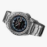 Seiko 5 Sports Checker Flag Special Edition Black Dial Silver Steel Strap Watch For Men - SRPK67K1 Buy Now By Seiko