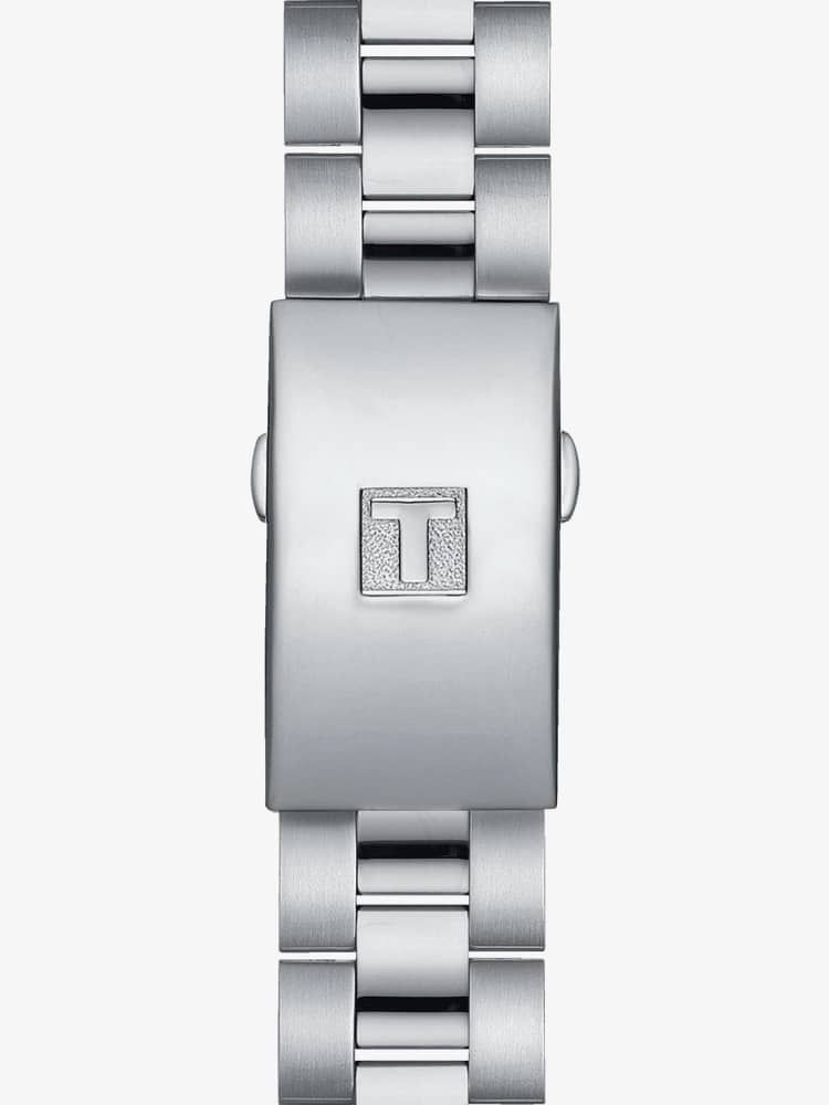 Tissot PR 100 Sport Chic Chronograph Diamonds Blue Dial Silver Steel Strap Watch for Women - T101.917.11.046.00 Buy Now By Tissot