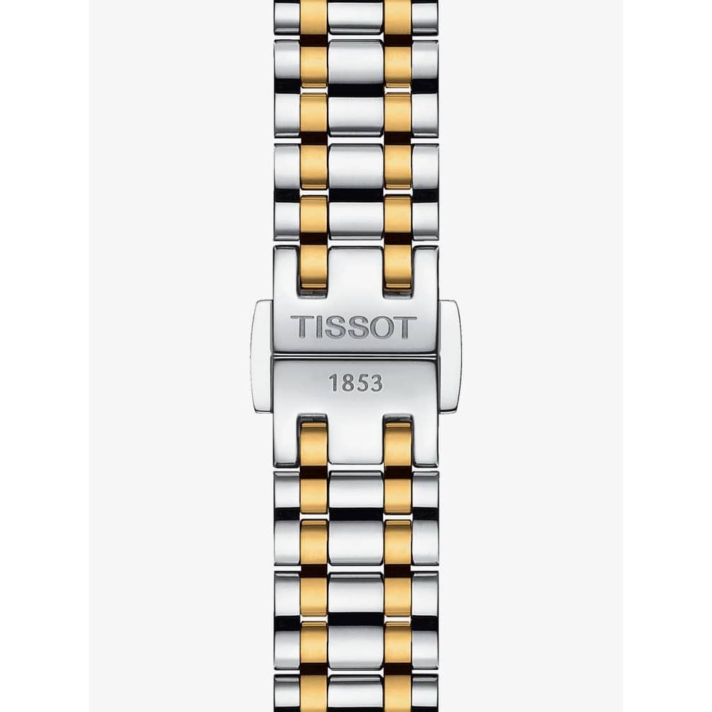 Tissot Bellissima Small Lady Mother of Pearl Dial Two Tone Steel Strap Watch For Women - T126.010.22.013.00 Buy Now By Tissot
