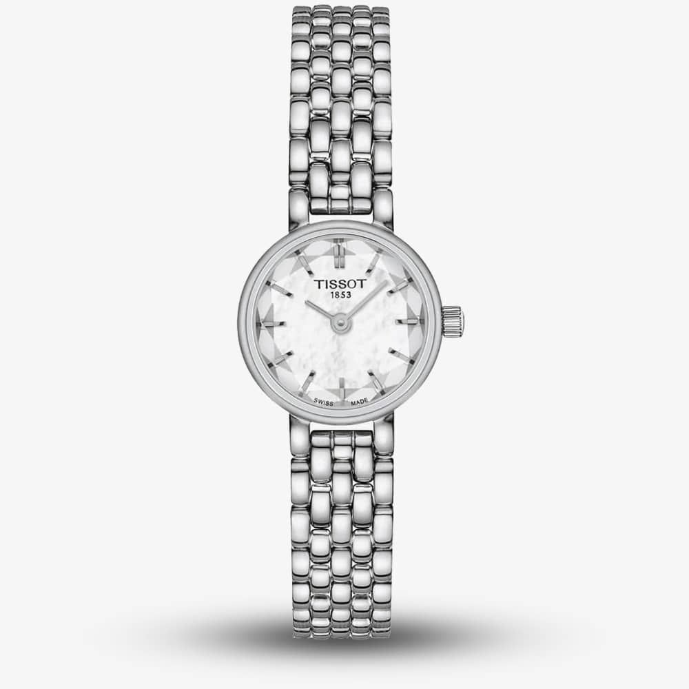 Tissot T Lovely Mother of Pearl Dial Silver Steel Strap Watch for Women - T140.009.11.111.00 Buy Now By Tissot