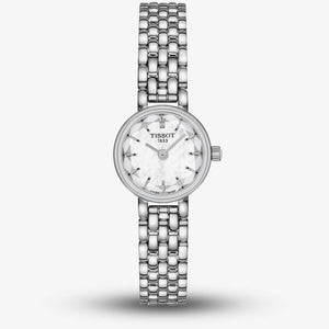 Tissot T Lovely Mother of Pearl Dial Silver Steel Strap Watch for Women - T140.009.11.111.00 Buy Now By Tissot