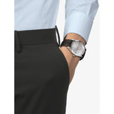 Tissot Gentlemen Silver Dial Brown Leather Strap Watch for Men - T127.410.16.031.01 Buy Now By Tissot