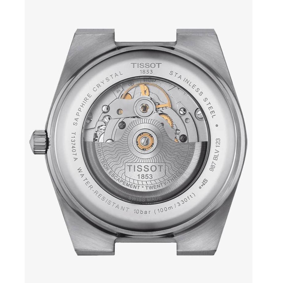 Tissot PRX Powermatic 80 Blue Dial Blue Leather Strap Watch for Men - T137.407.16.041.00 Buy Now By Tissot