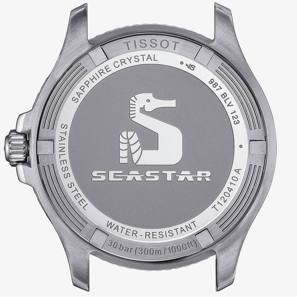 Tissot Seastar 1000 Blue Dial Silver Steel Strap Watch For Men - T120.410.11.041.00 Buy Now By Tissot