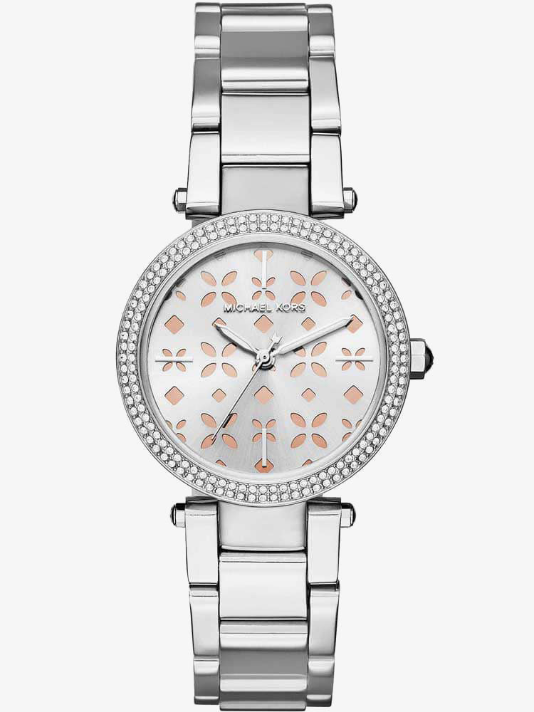 Michael Kors Parker Silver Dial Silver Stainless Steel Strap Watch for Women - MK6483 Buy Now By Michael Kors