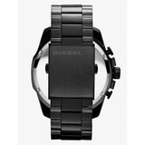 Diesel Mega Chief Chronograph Black Dial Black Steel Strap Watch For Men - DZ4283 Buy Now By Diesel