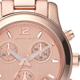 Michael Kors Runway Chronograph Rose Gold Dial Rose Gold Steel Strap Watch for Women - MK5430 Buy Now By Michael Kors