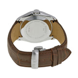 Tissot T Classic Couturier Chronograph White Dial Brown Leather Strap Watch For Men - T035.410.16.031.00 Buy Now By Tissot